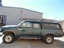 1995 TOYOTA T100 SR5 GREEN EXTRA CAB 3.4L AT 4WD Z18145